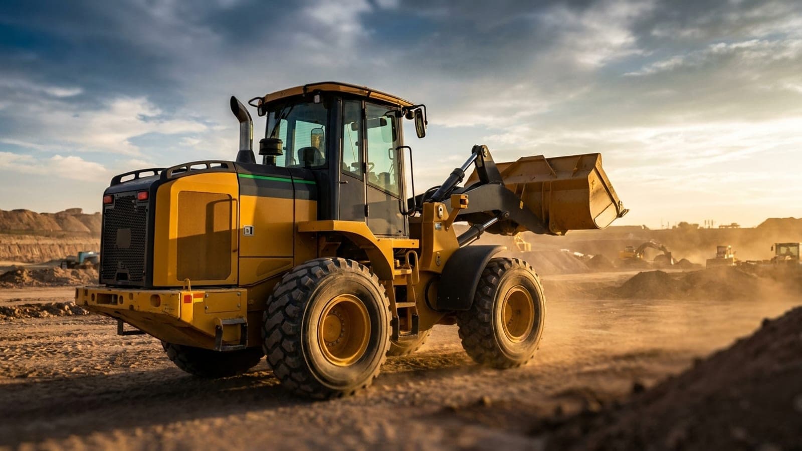 John Deere 210-E 4x4 — Cargador frontal