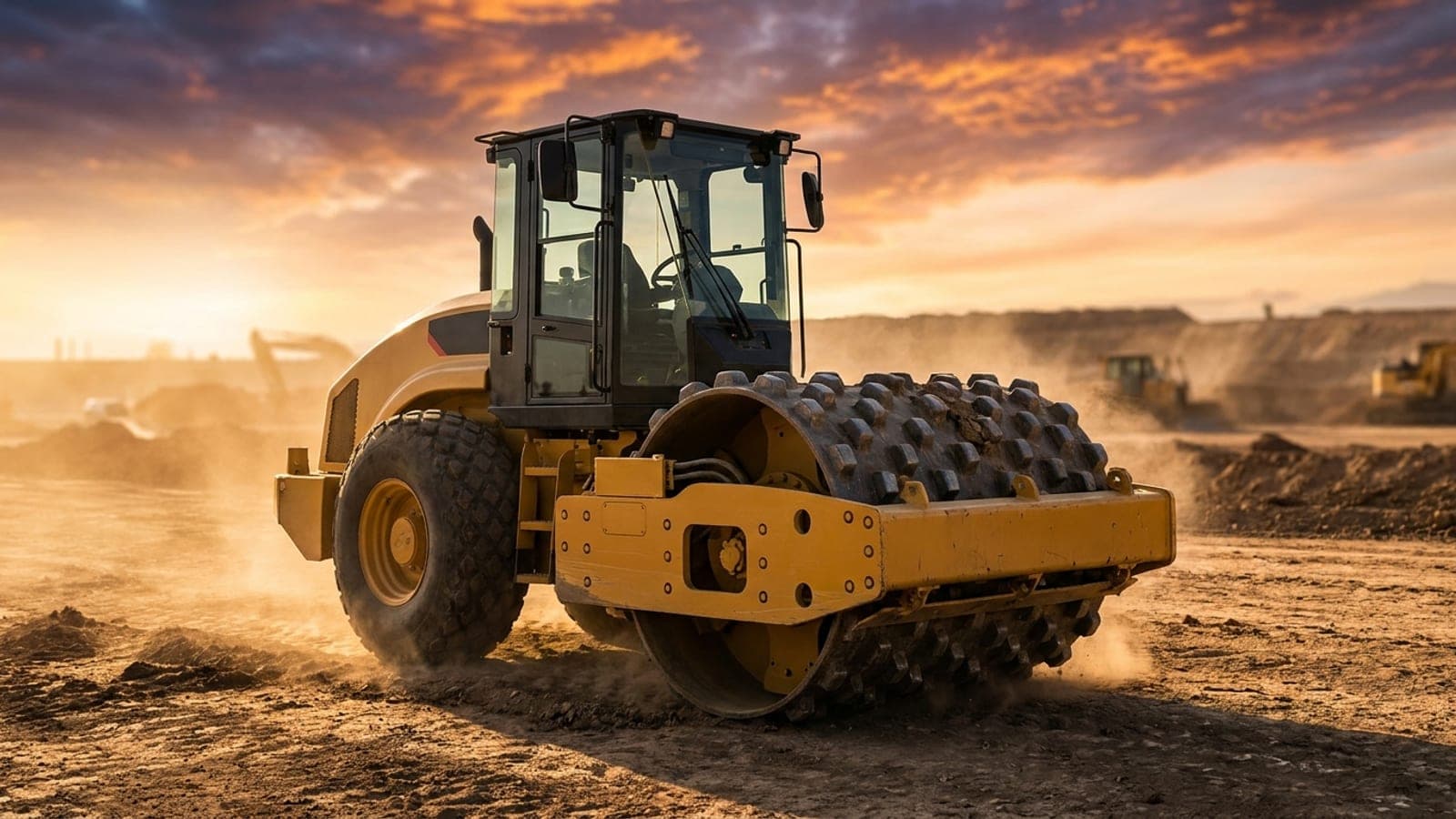 Caterpillar 815-B — Compactador pata de cabra